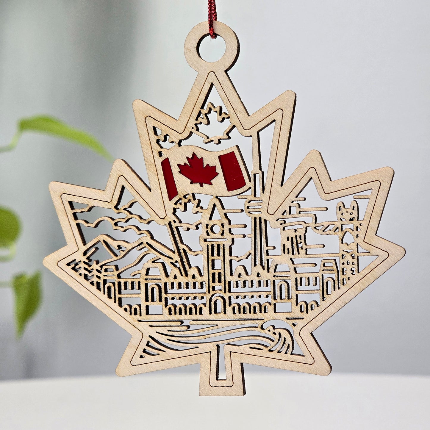 Canada | Wooden Ornament