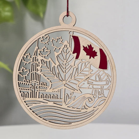 Canada | Wooden Ornament
