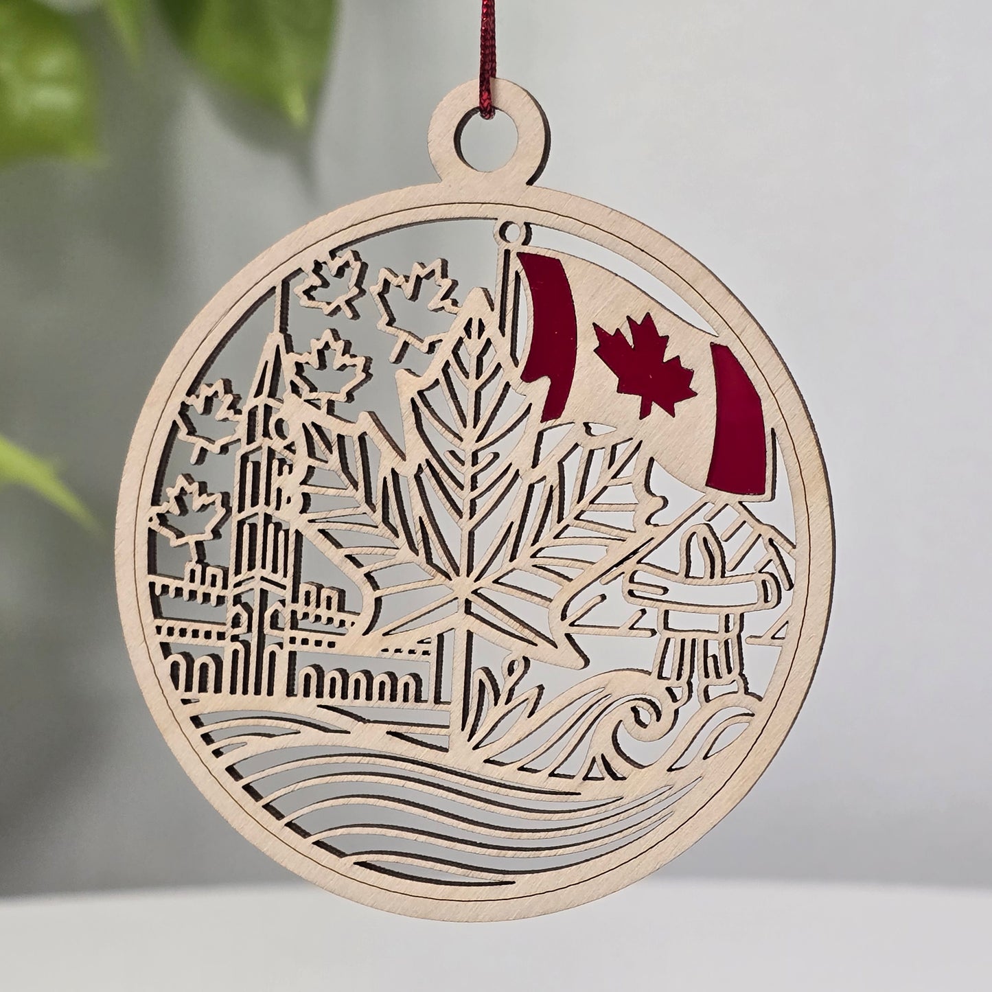 Canada | Wooden Ornament