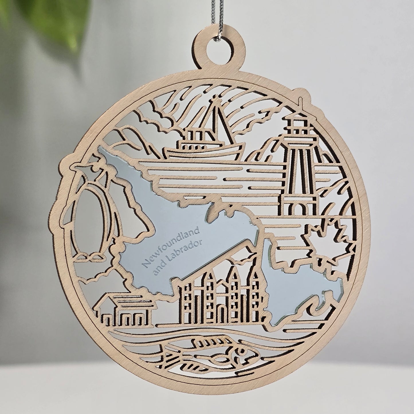 Canadian Provinces | Wooden Ornament