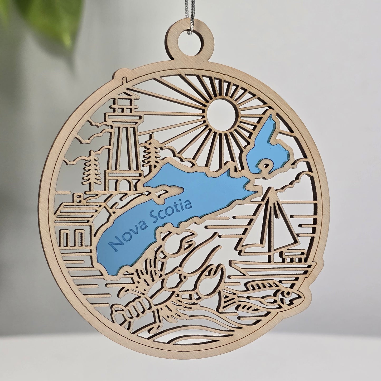Canadian Provinces | Wooden Ornament