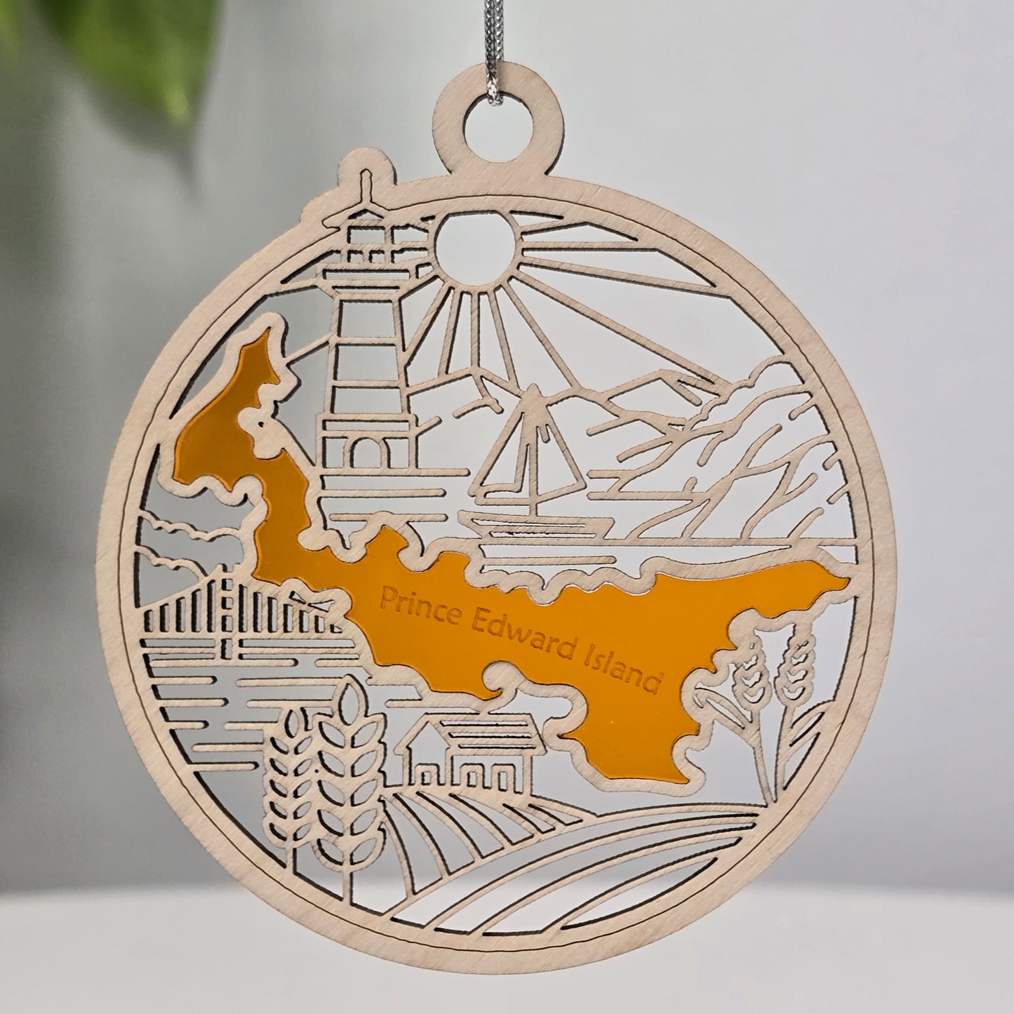 Canadian Provinces | Wooden Ornament