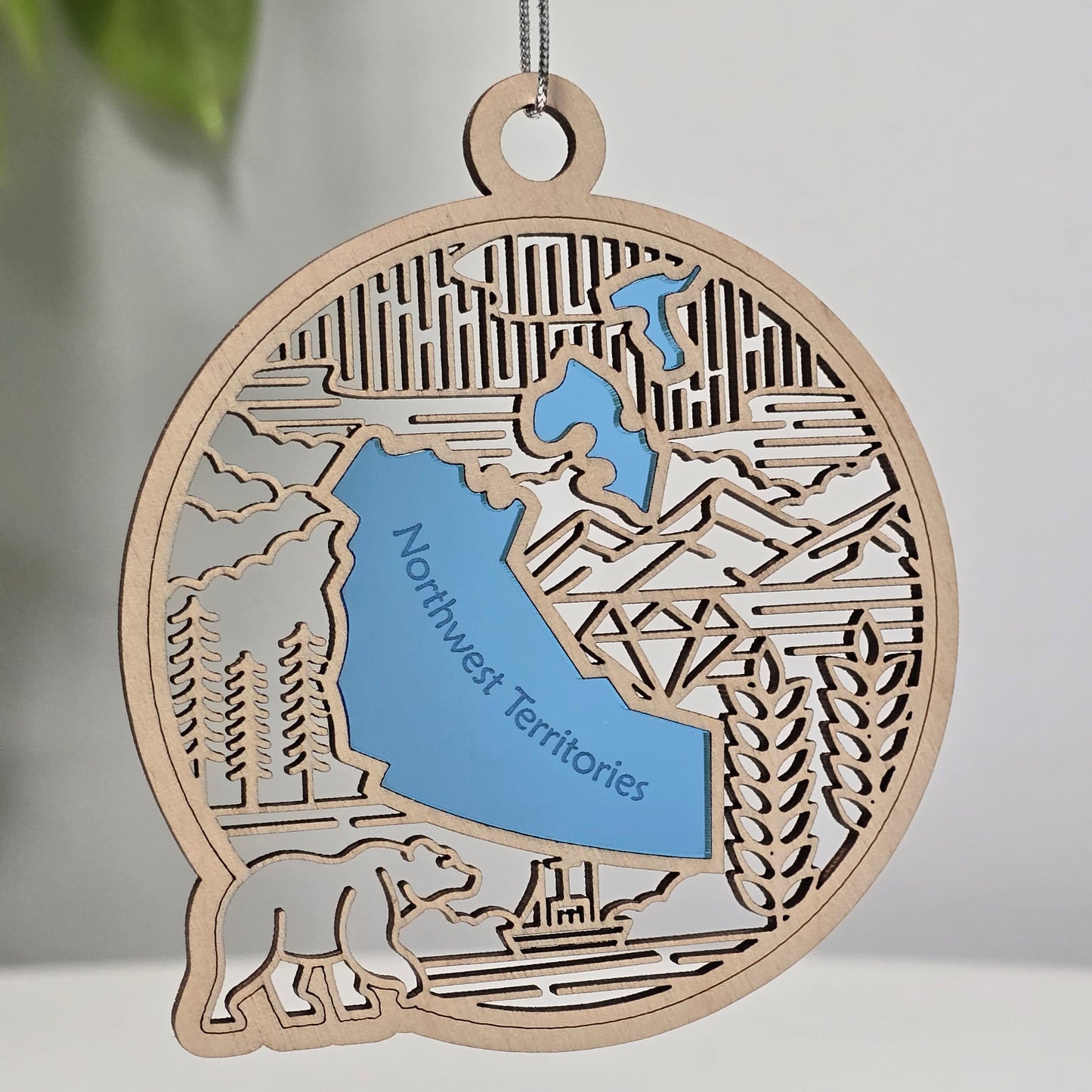 Canadian Provinces | Wooden Ornament