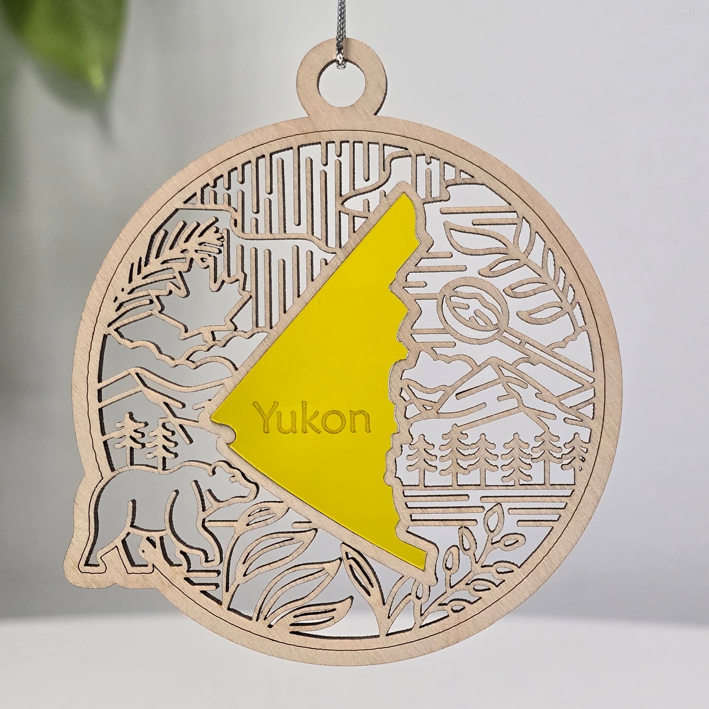 Canadian Provinces | Wooden Ornament