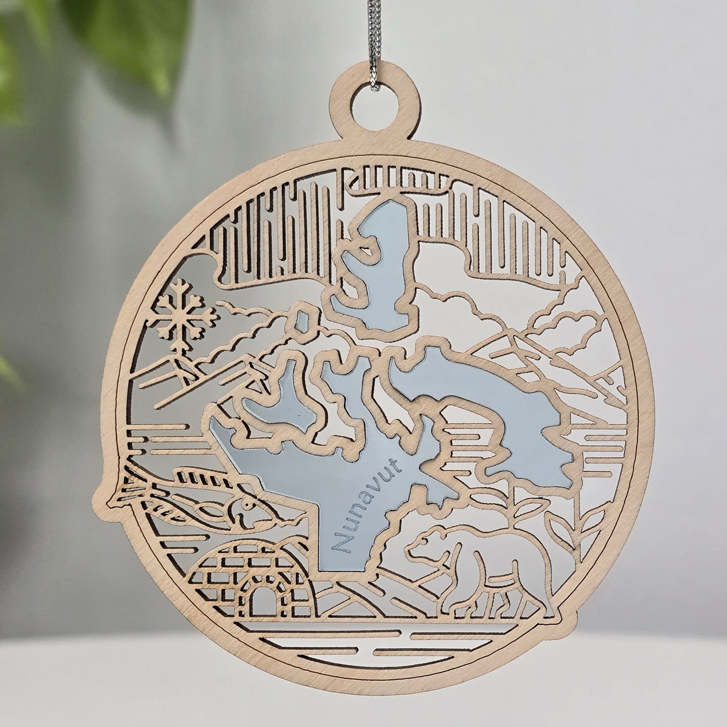 Canadian Provinces | Wooden Ornament