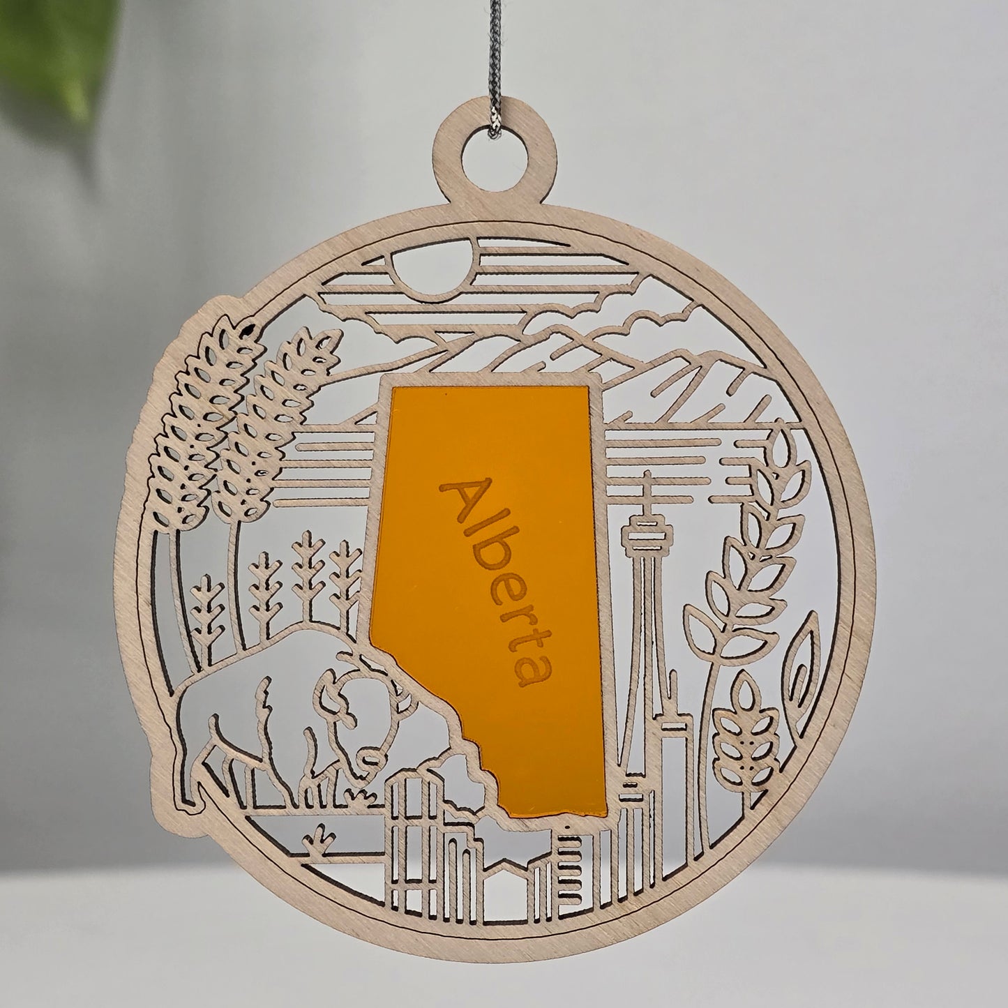 Canadian Provinces | Wooden Ornament