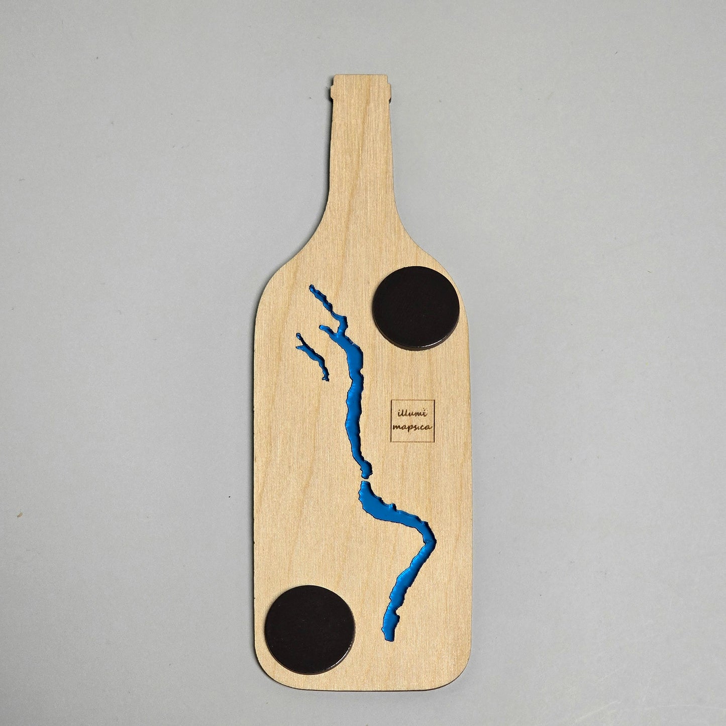 Okanagan Wine Country | Wine Bottle Magnet | Map
