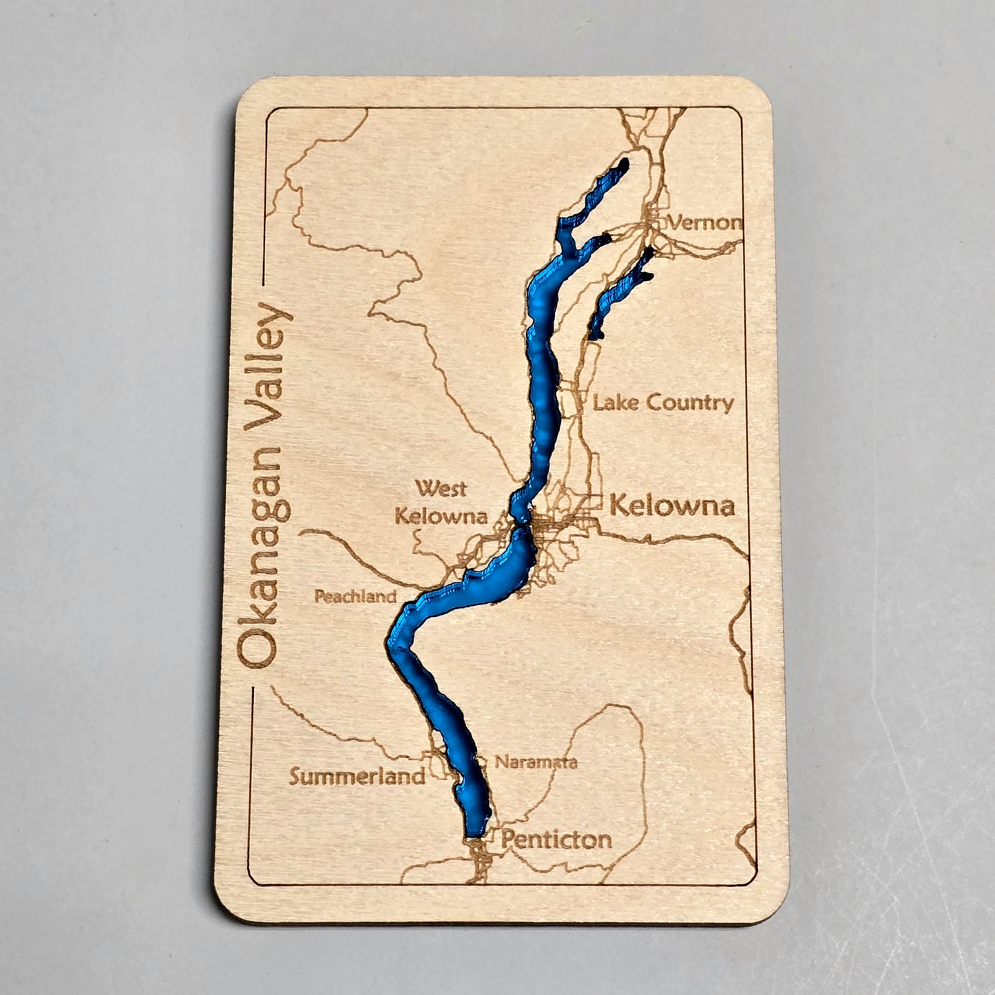 Okanagan Valley | Map Magnet | Roads & Towns