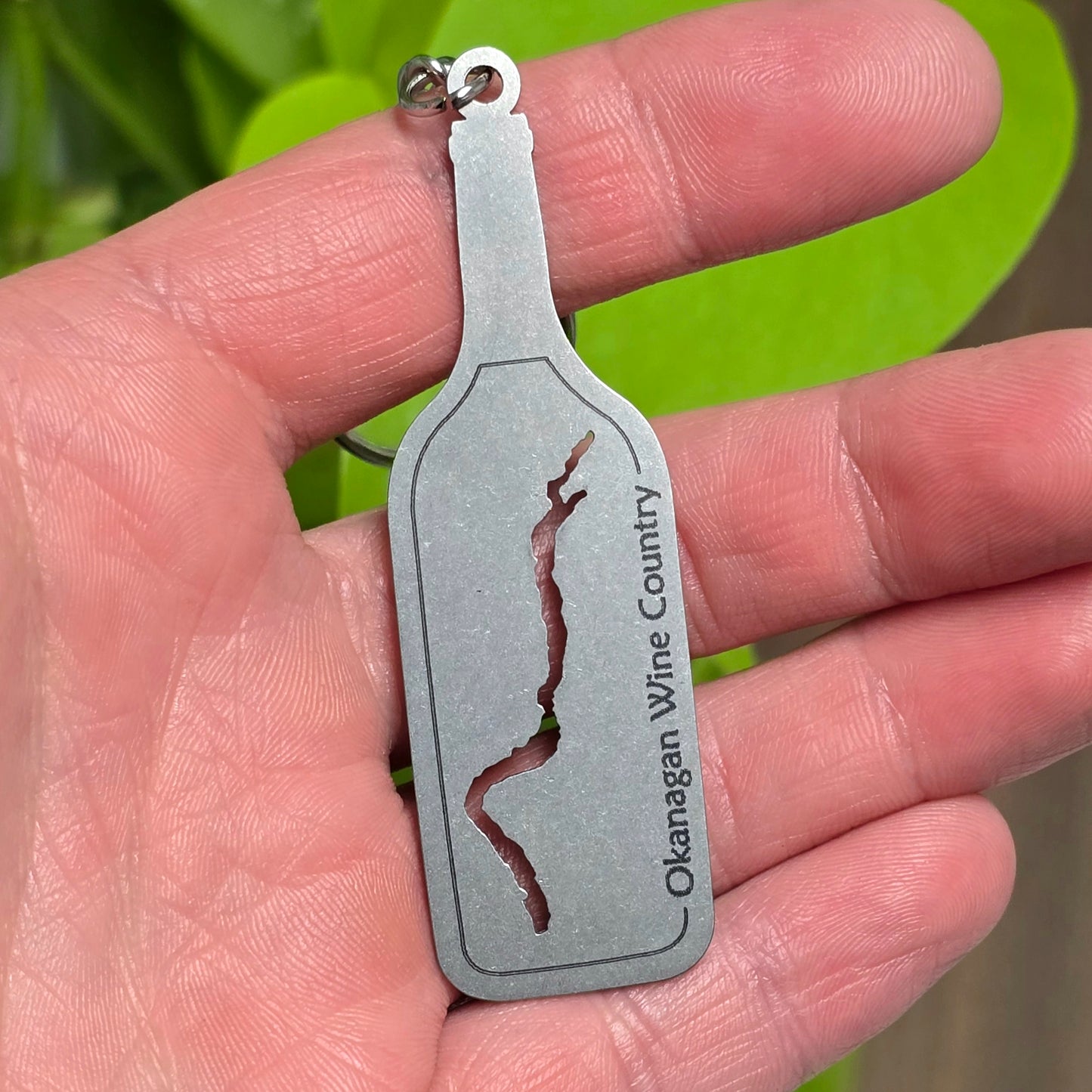 Okanagan Wine Country | Stainless Steel Keychain