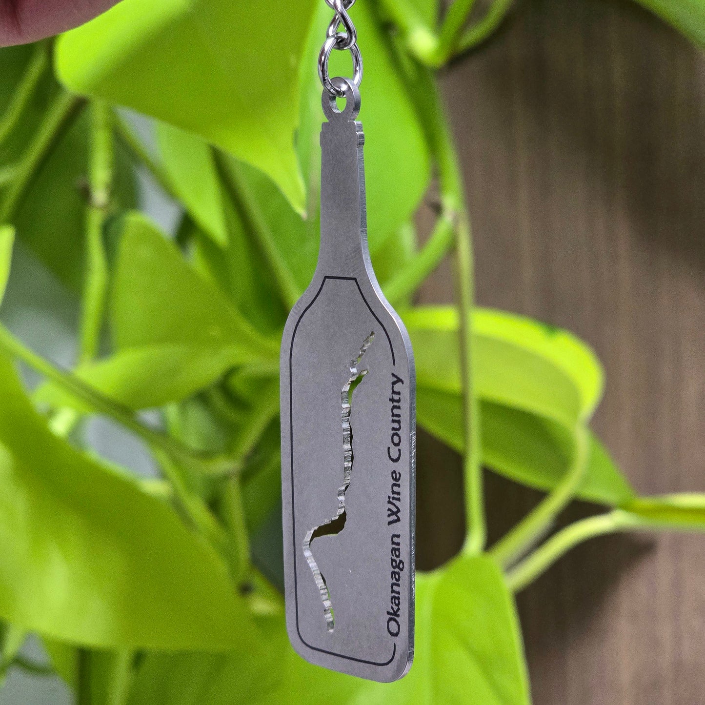 Okanagan Wine Country | Stainless Steel Keychain